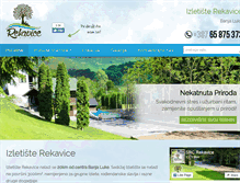 Tablet Screenshot of izletisterekavice.com